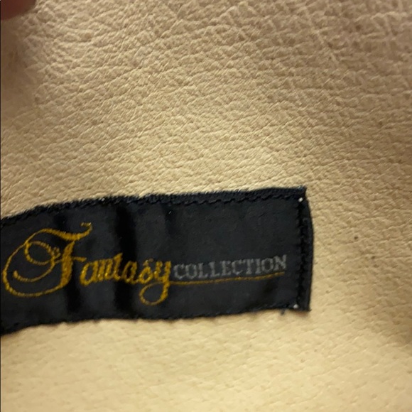 109. Fantasy Collection Vintage Moto Studded Boots sz 7 - Picture 13 of 14